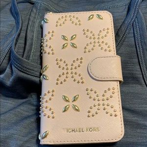 Michael Kor’s Dusty Rose Phone Case/Wallet
